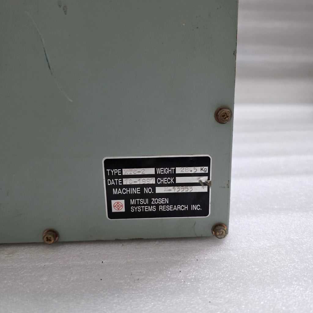 MITSUI ENGINEERING MTC-2 ELECTRONIC GOVERNOR E-13553 ENGINE CONTROL SYSTEM