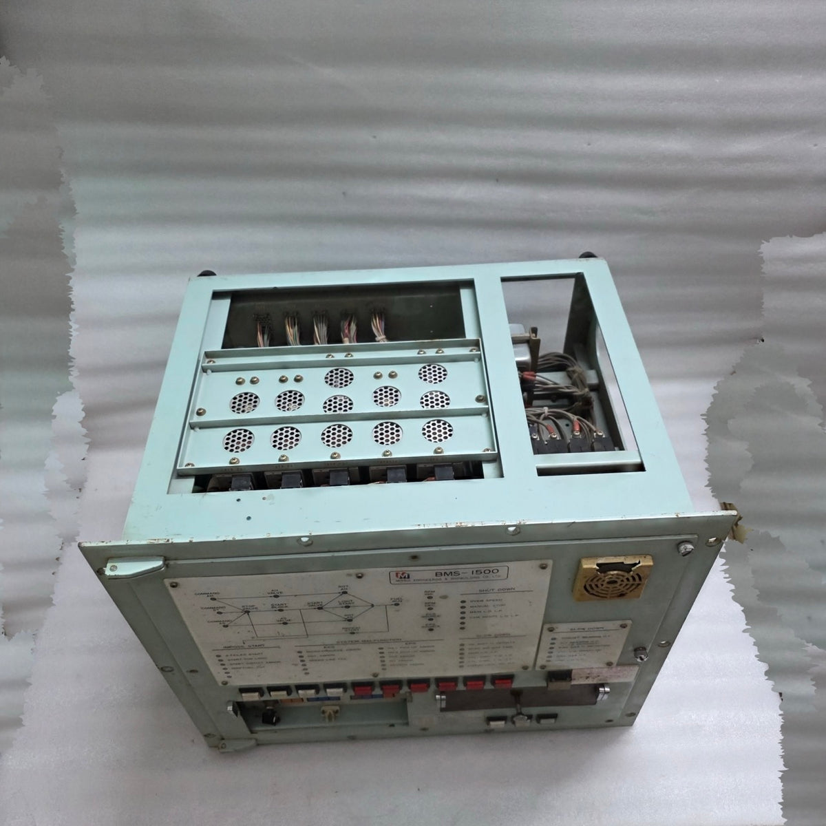 MITSUI ENGINEERING BMS-1500 ELECTRONIC GOVERNOR/ENGINE REMOTE CONTROL SYSTEM PAN