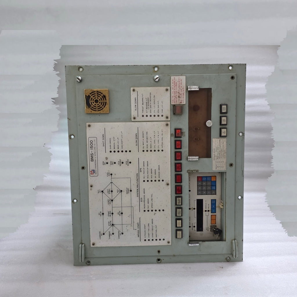 MITSUI ENGINEERING BMS-1500 ELECTRONIC GOVERNOR/ENGINE REMOTE CONTROL SYSTEM PAN