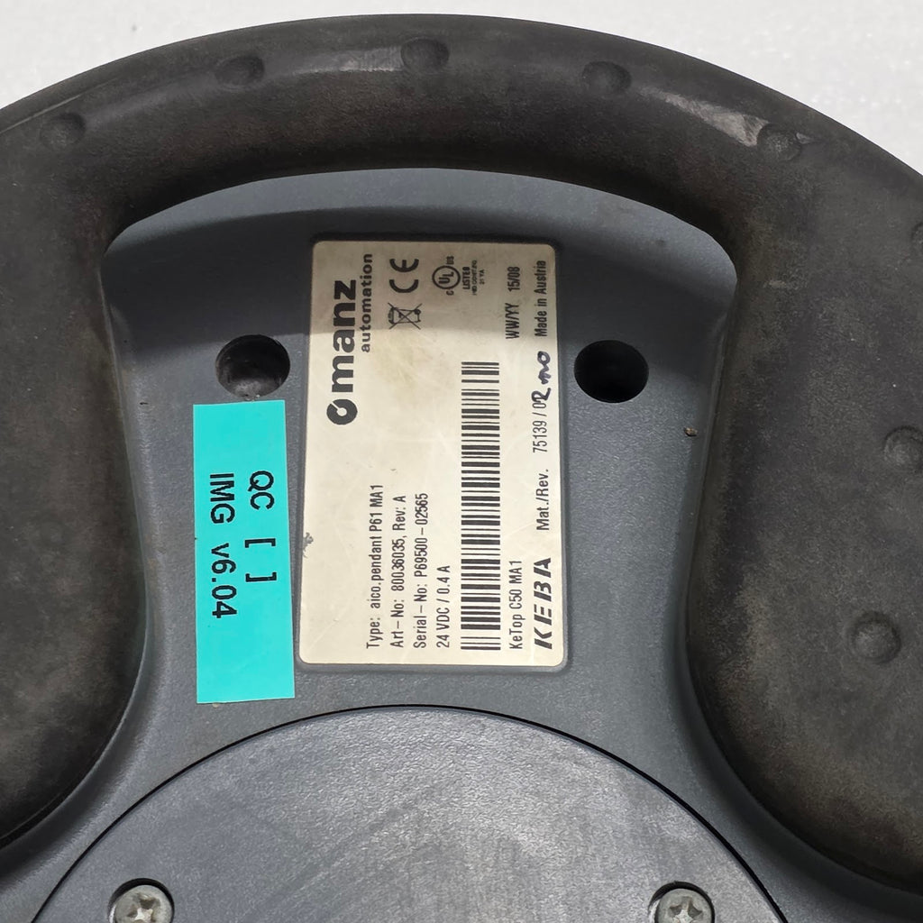 MANZ KETOP C50 MA1 80036035 AICO.PENDANT P61 MA1 OPERATING/CONTROL PANEL 24VDC