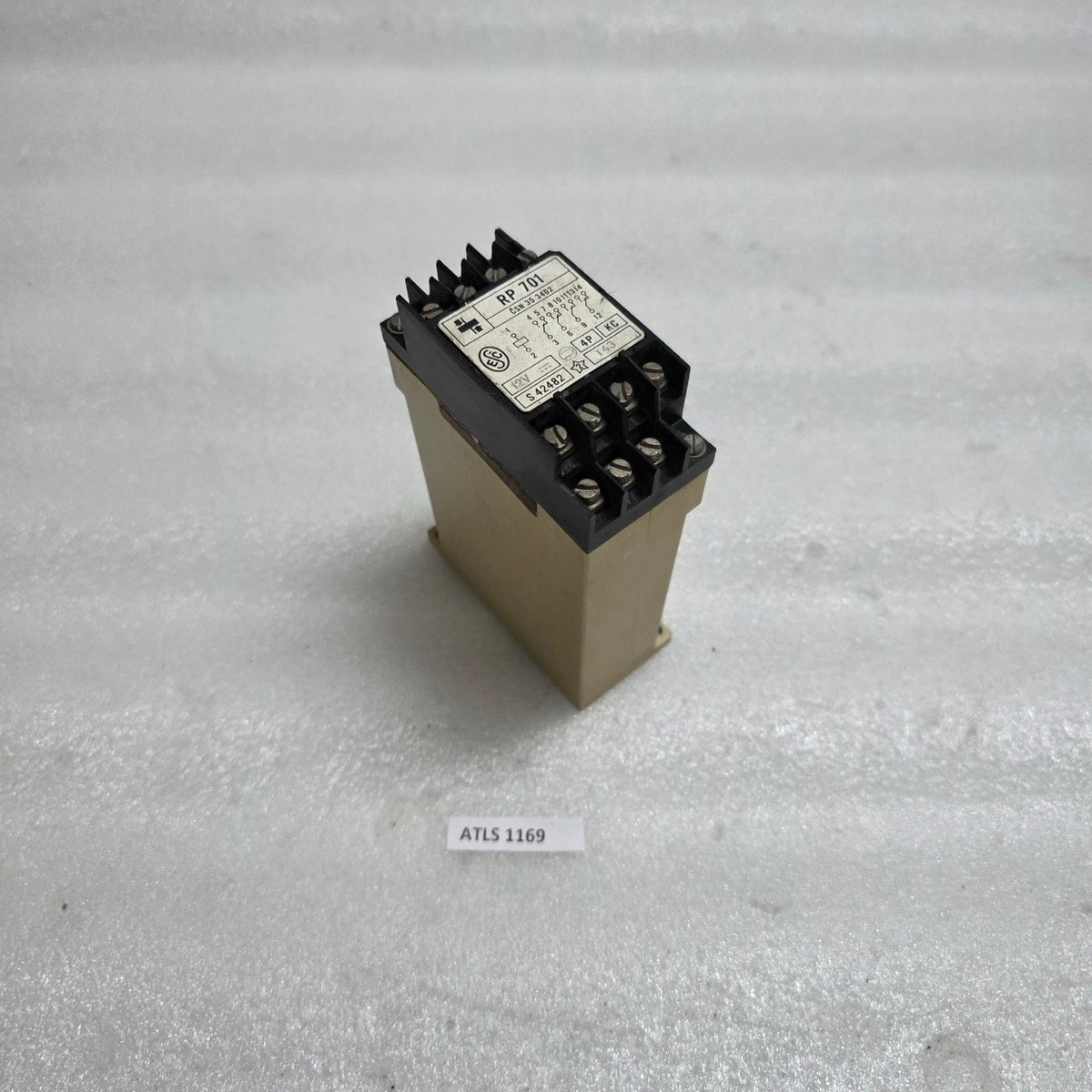 ZPA TRUTNOV RP 701 INDUSTRIAL CONTROL RELAY 12VDC