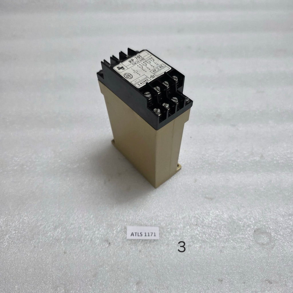 ZPA TRUTNOV RP 701 INDUSTRIAL CONTROL RELAY 24V DC ČSN 35 3402