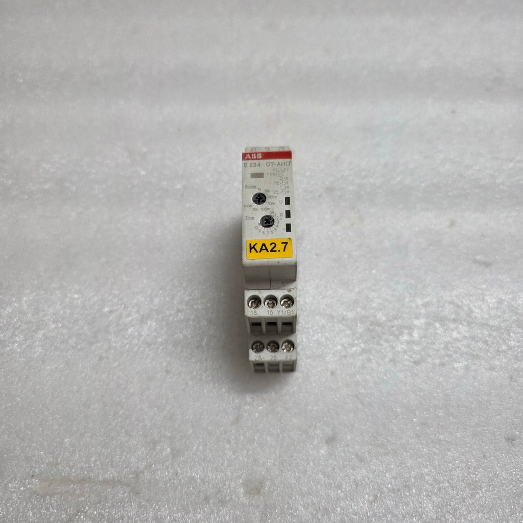 ABB CT-AHD.22 OFF-DELAY TIME RELAY 1SVR500110R0100 24-240V AC/ 24-28V DC