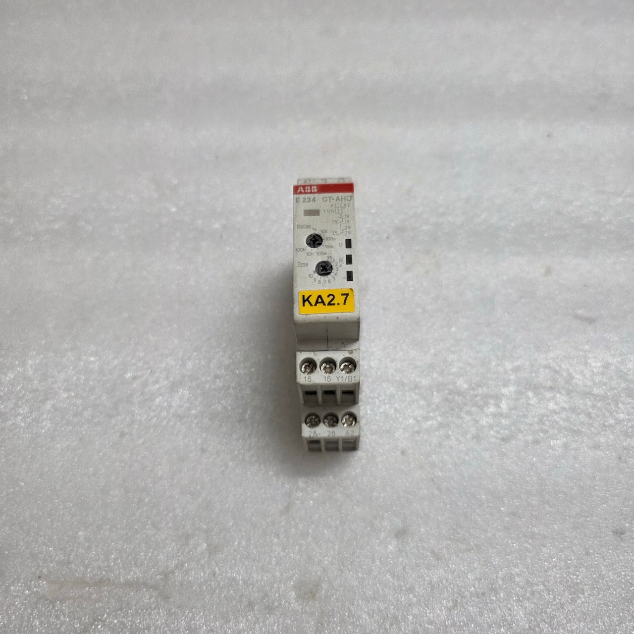 ABB CT-AHD.22 OFF-DELAY TIME RELAY 1SVR500110R0100 24-240V AC/ 24-28V DC