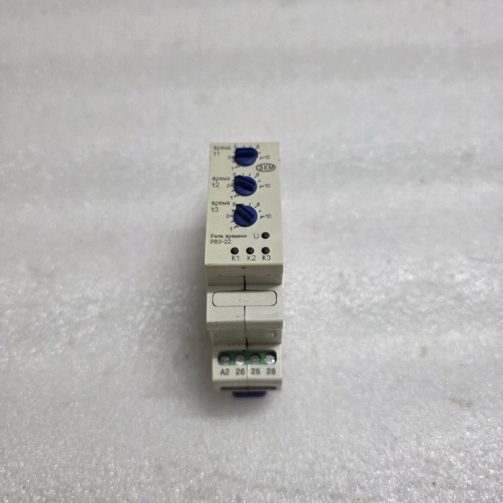 MEANDR PB3-22 TIME RELAY AC-DC 24V / AC230 V