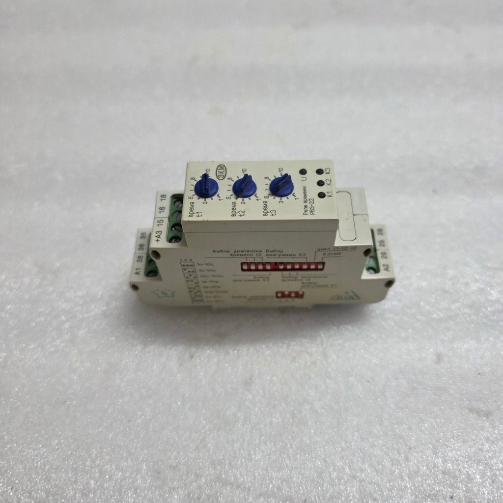 MEANDR PB3-22 TIME RELAY AC-DC 24V / AC230 V