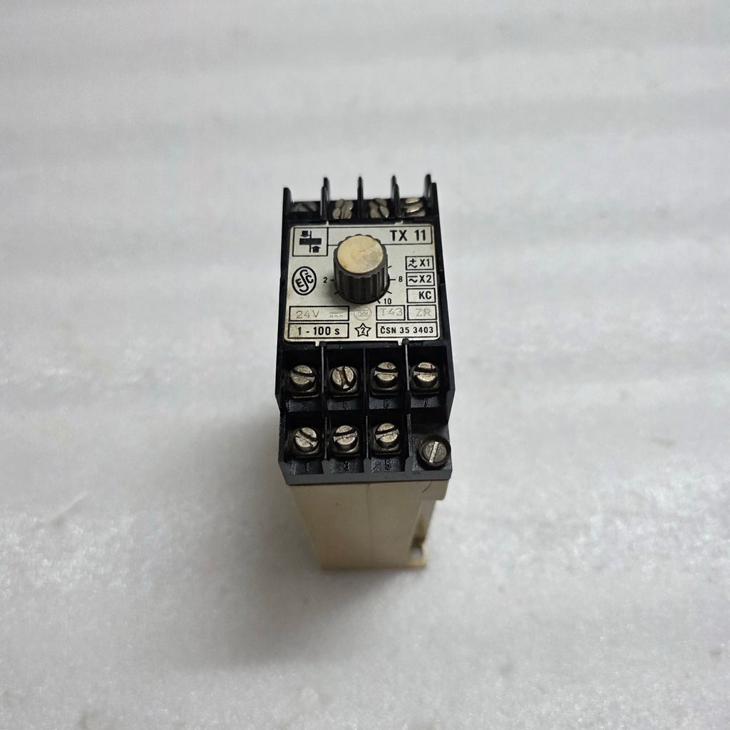 ZPA TRUTNOV TX 11 ELECTRONIC TIME RELAY CSN 35 3403 24VDC