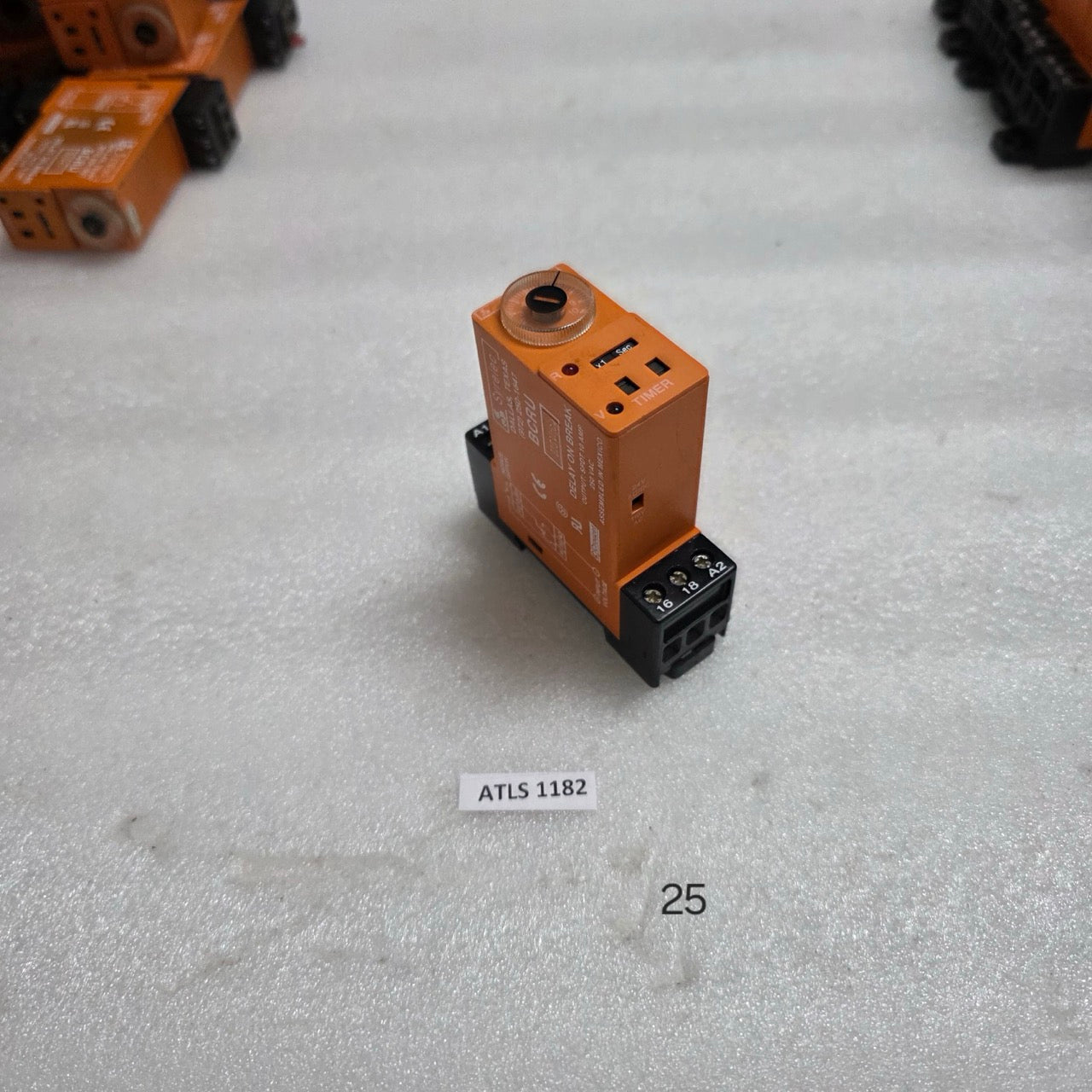 SYRELEC BCRU DELAY ON BREAK TIME RELAY 110VAC