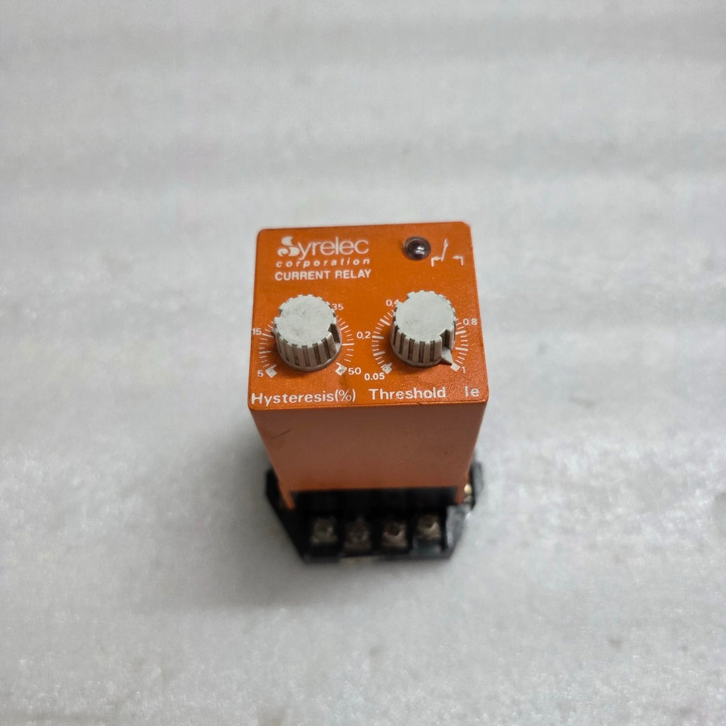 SYRELEC LIR.T CURRENT CONTROL RELAY 110V