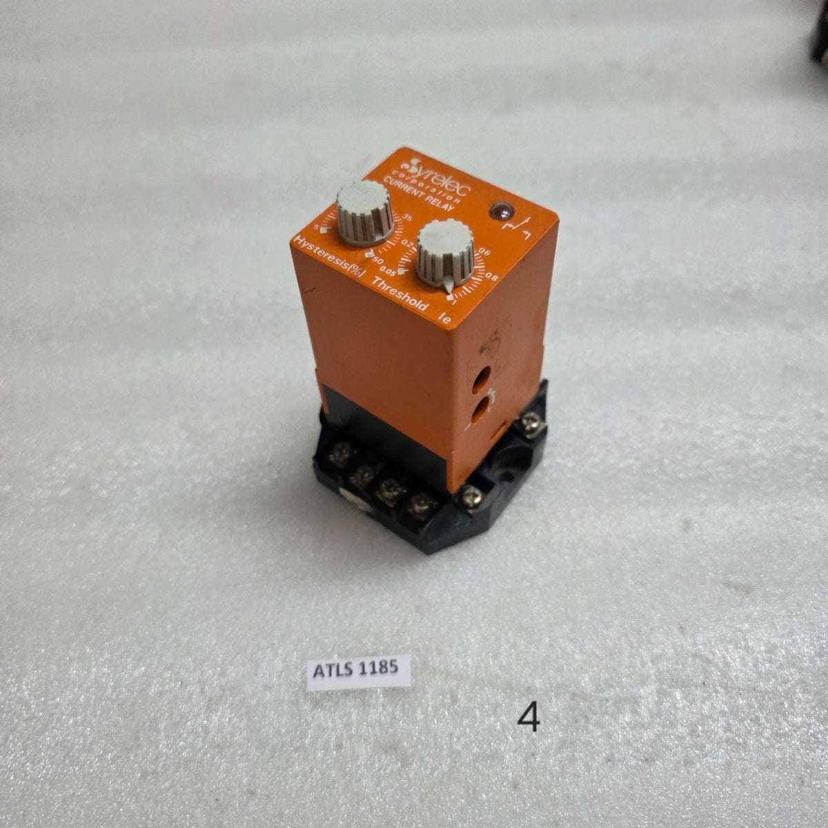 SYRELEC LIR.T CURRENT CONTROL RELAY 110V