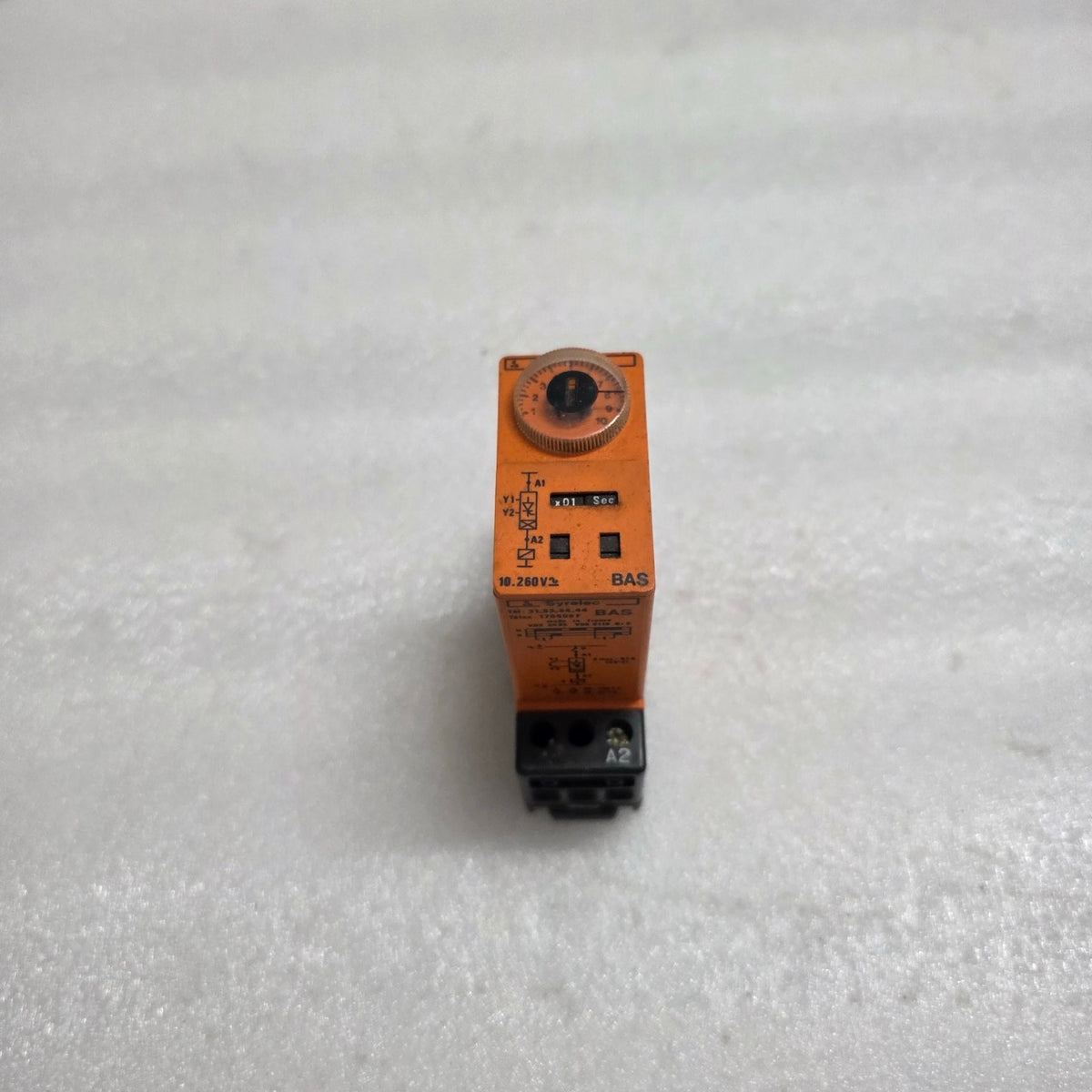 SYRELEC BAS ELECTRONIC TIME RELAY 10 TO 260 V AC/DC