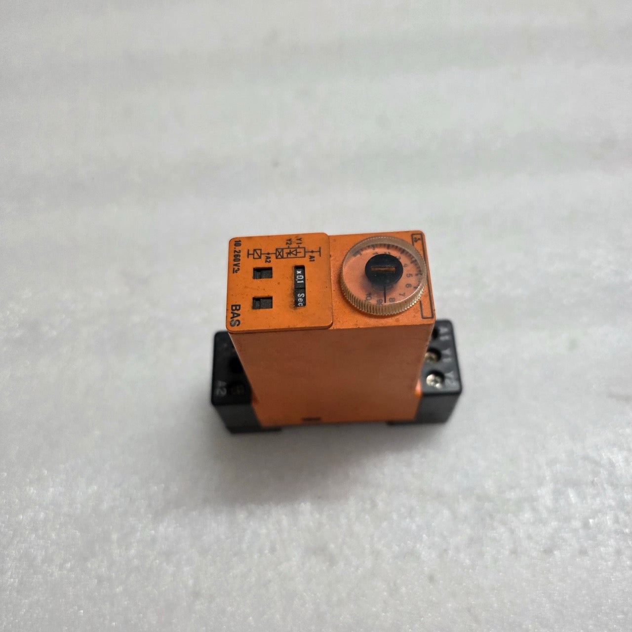 SYRELEC BAS ELECTRONIC TIME RELAY 10 TO 260 V AC/DC