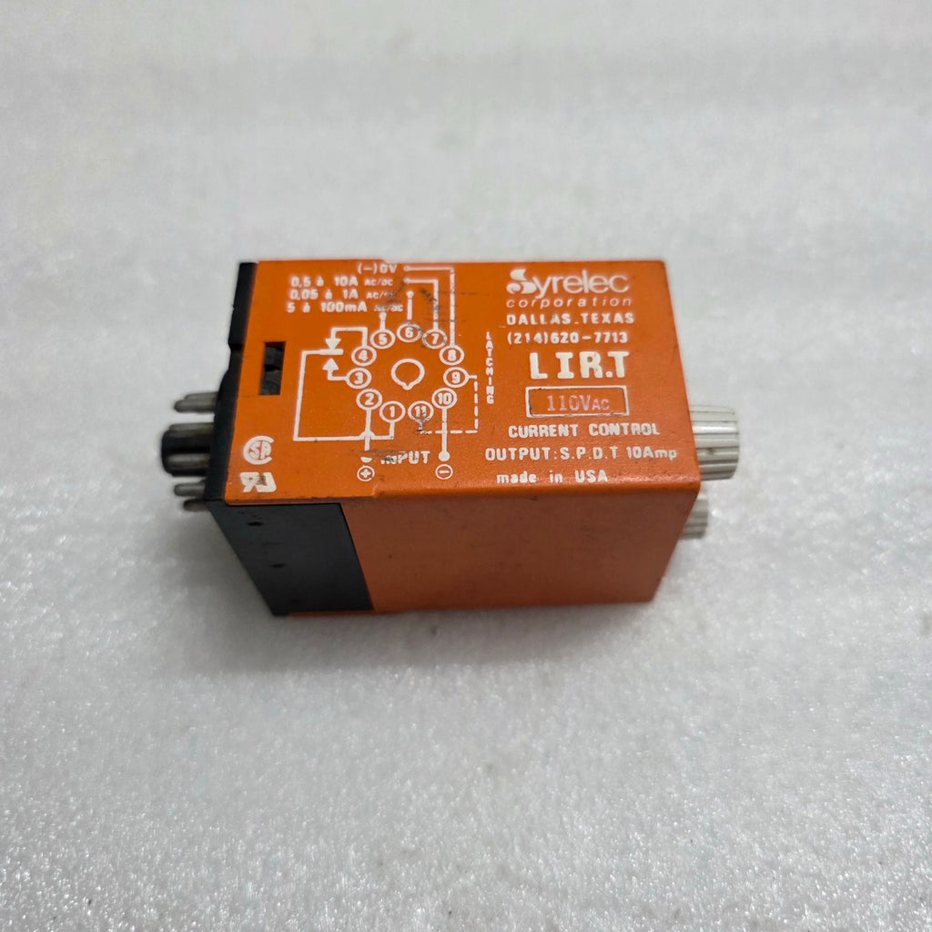 SYRELEC LIR.T CURRENT CONTROL RELAY 110VAC