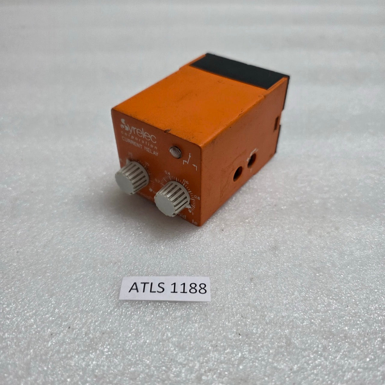 SYRELEC LIR.T CURRENT CONTROL RELAY 110VAC