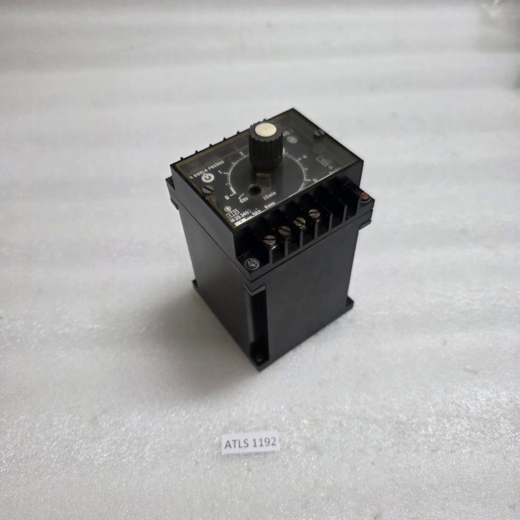 ZPA DUKLA PREŠOV TU 60.2 MECHANICAL TIME DELAY RELAY 220V