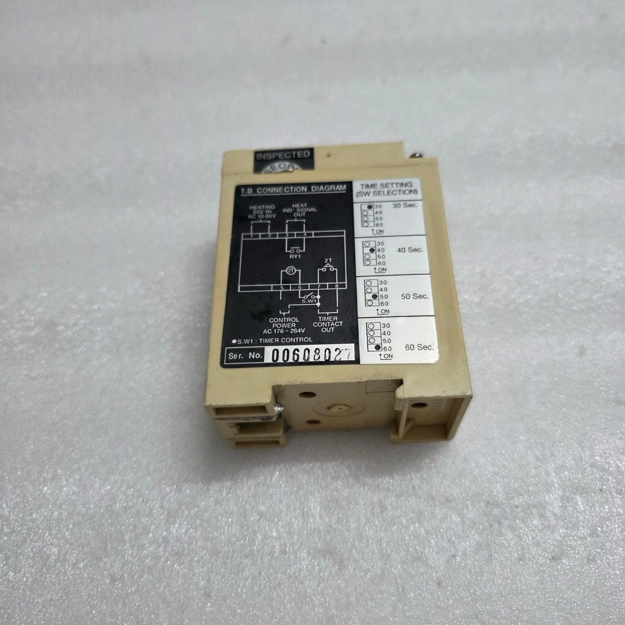 WESTRONICS SB-WH SEOBU 873.005-050 WINDING HEATER CONTROLLER AC 176–264V