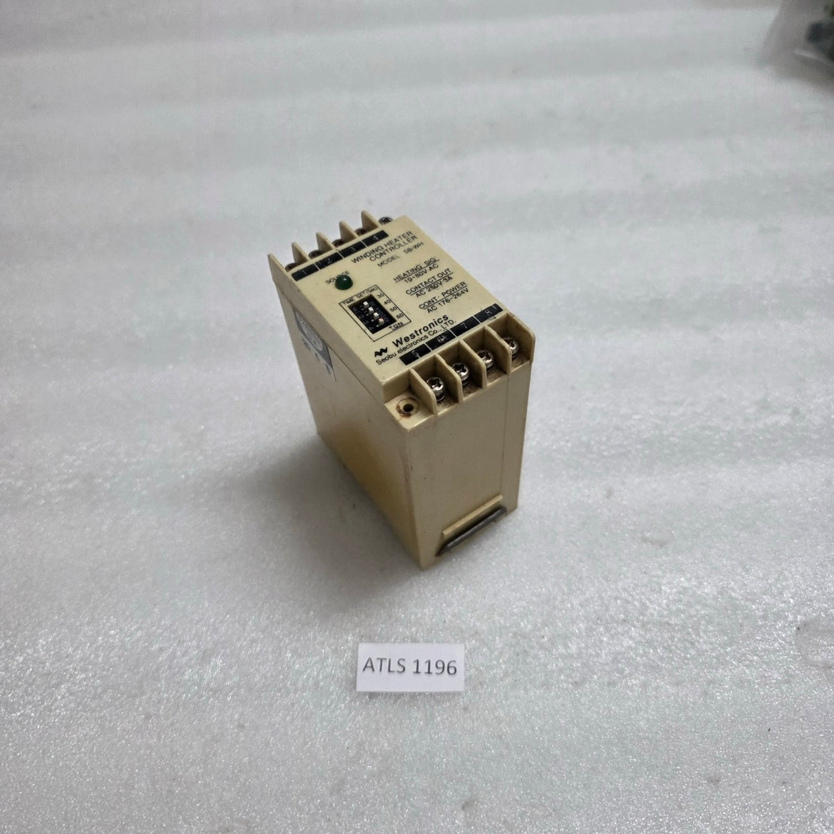 WESTRONICS SB-WH SEOBU 873.005-050 WINDING HEATER CONTROLLER AC 176–264V