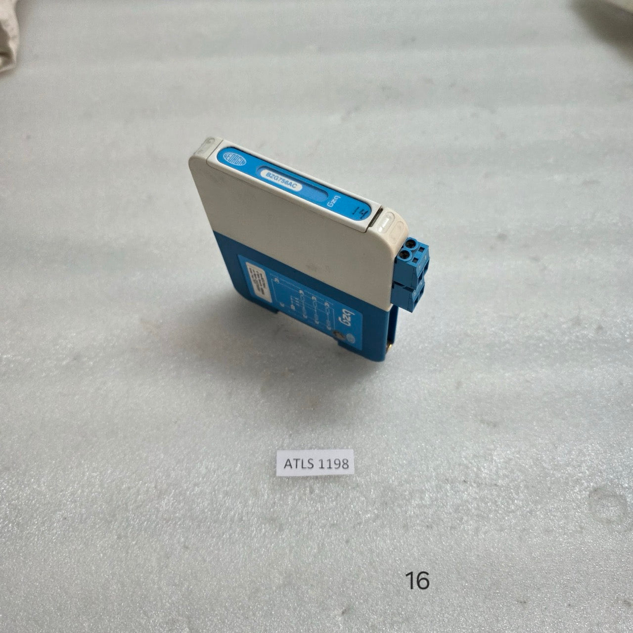 GEORGIN BZG756AC 1-CHANNEL DOUBLE ZENER BARRIER