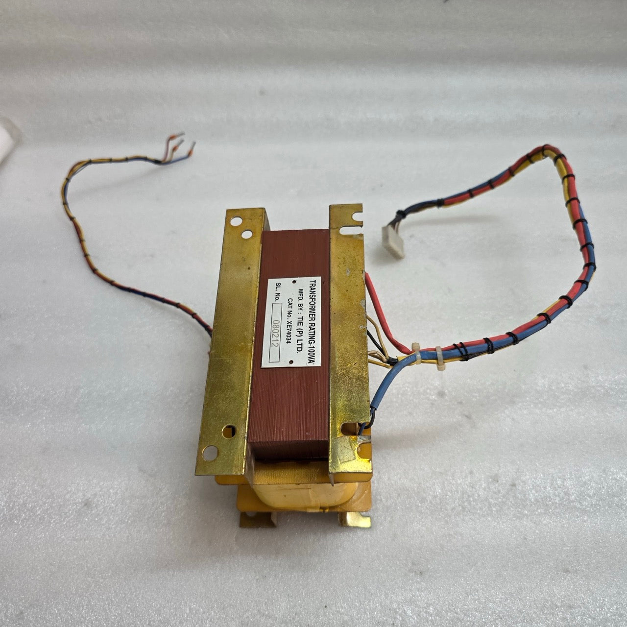 TIE XE74034 POWER TRANSFORMER 100 VA
