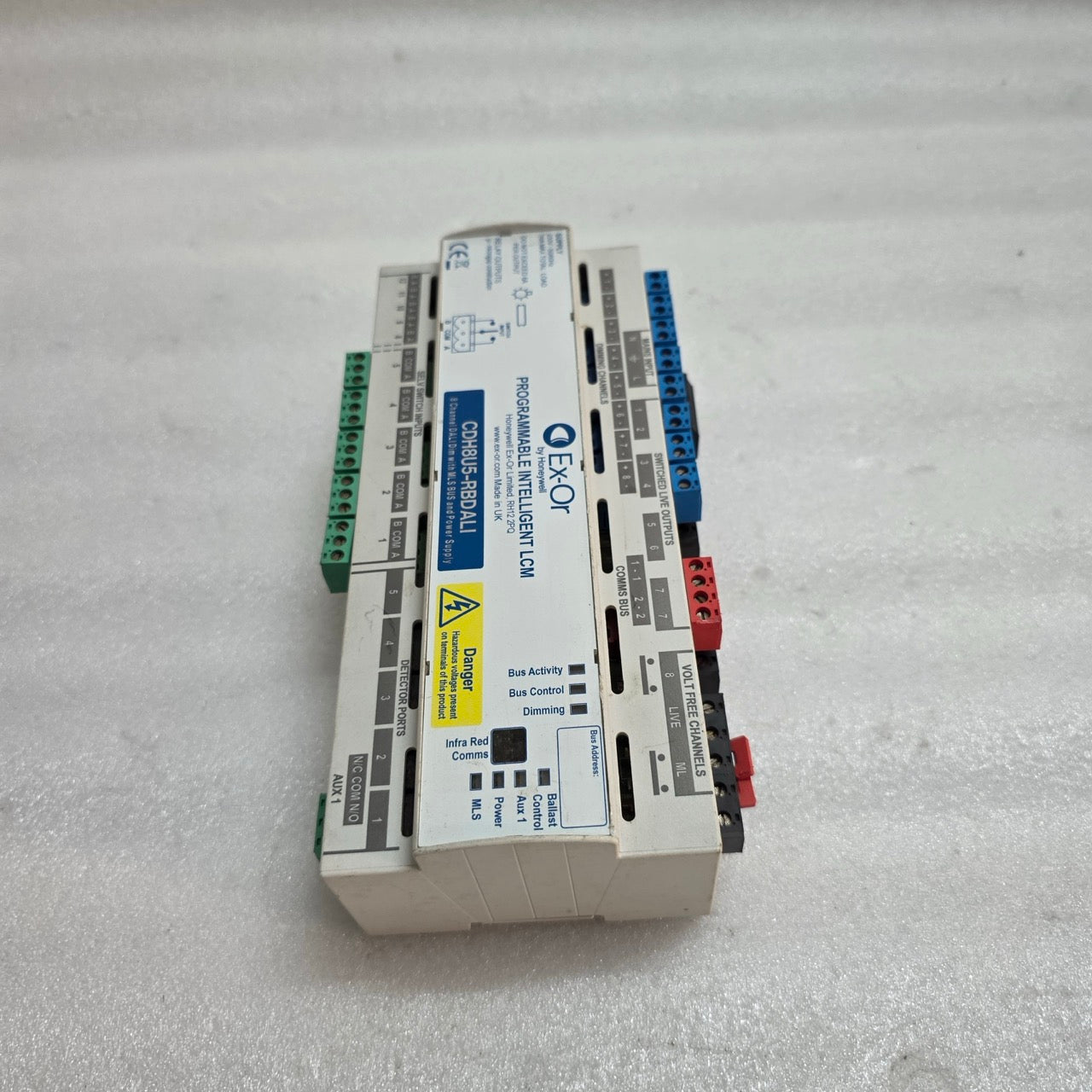 EX-OR BY HONEYWELL CDH8U5-RBDALI 8-CHANNEL PROGRAMMABLE INTELLIGENT LCM 230V