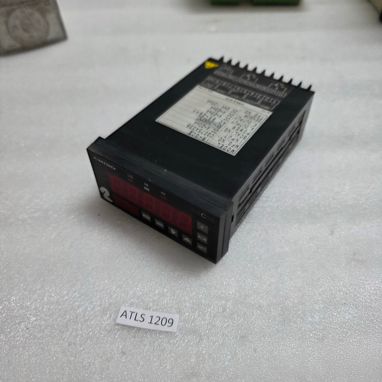 CHINO IR-GC1 INDICATOR WITH POWER SUPPLY UNIT CG075A039 AC 85~264V