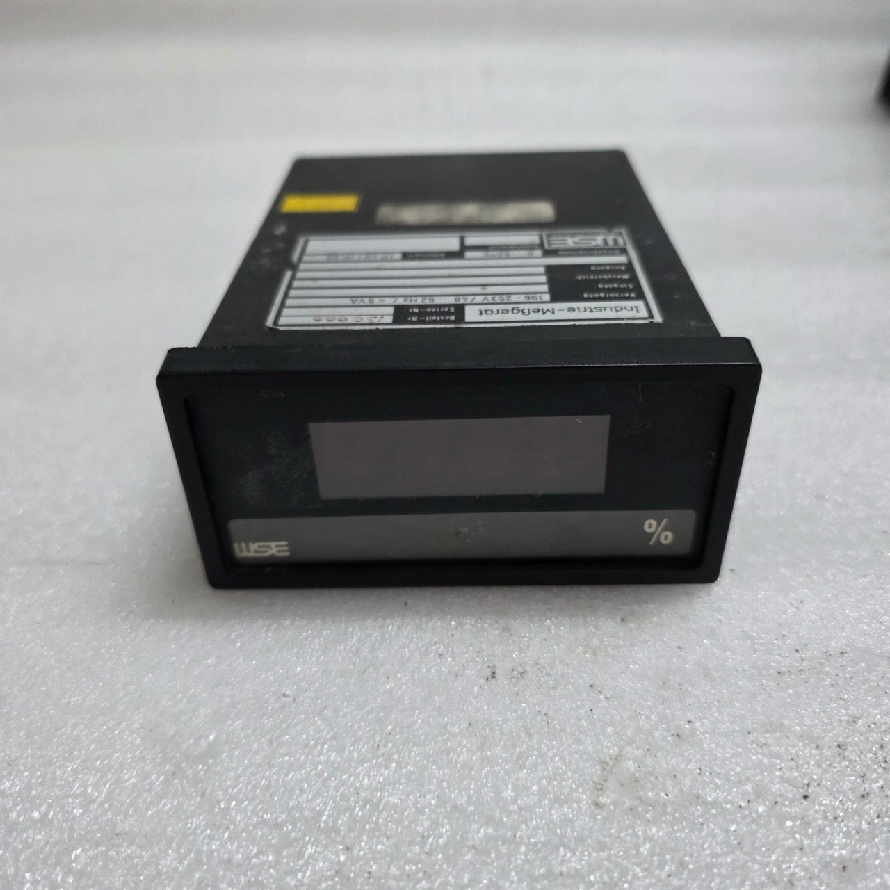 WALDSEE ELECTRONIC 130.010. INDUSTRIAL MEASURING DEVICE 196-253V (AC)