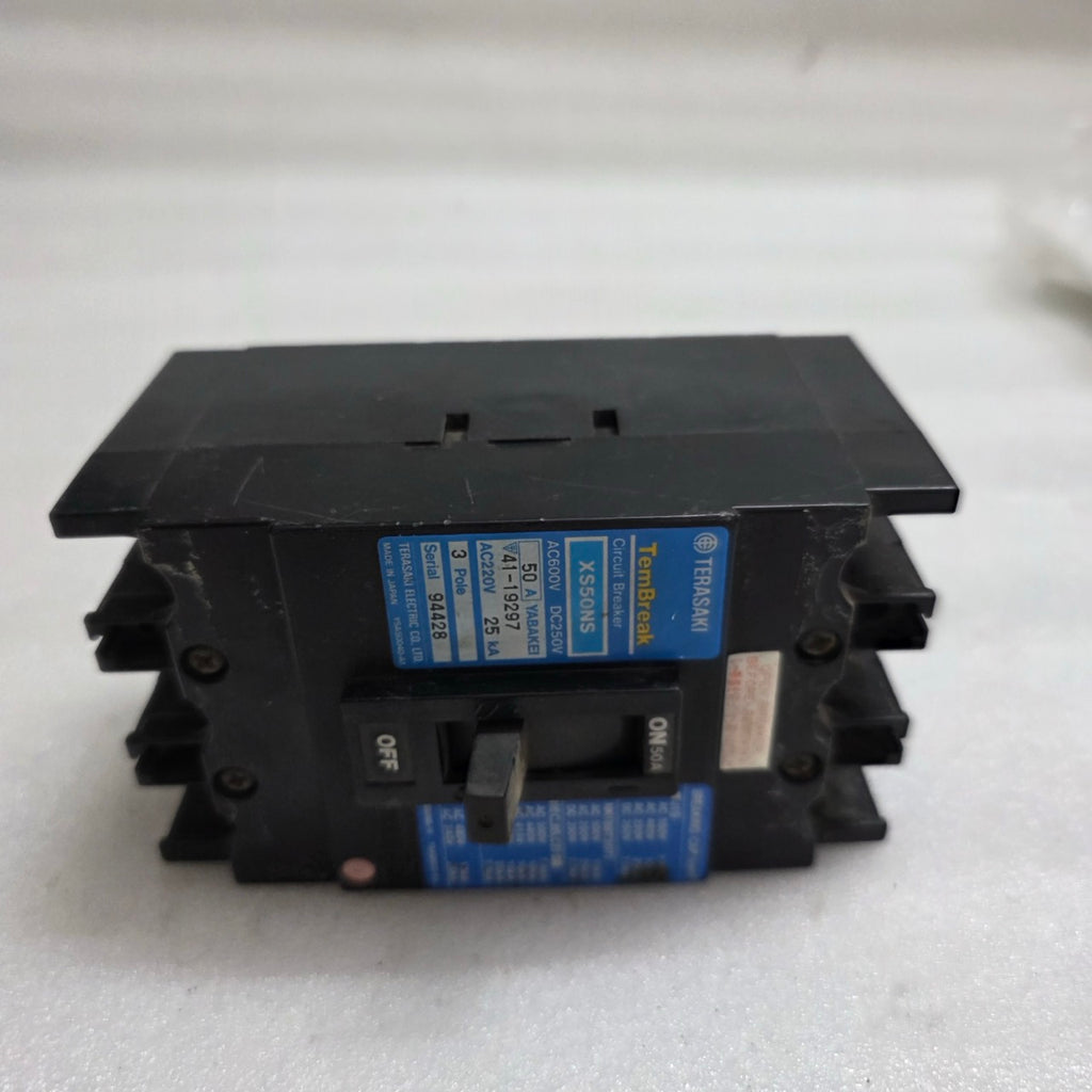 TERASAKI XS50NS 3-POLE CIRCUIT BREAKER 50A