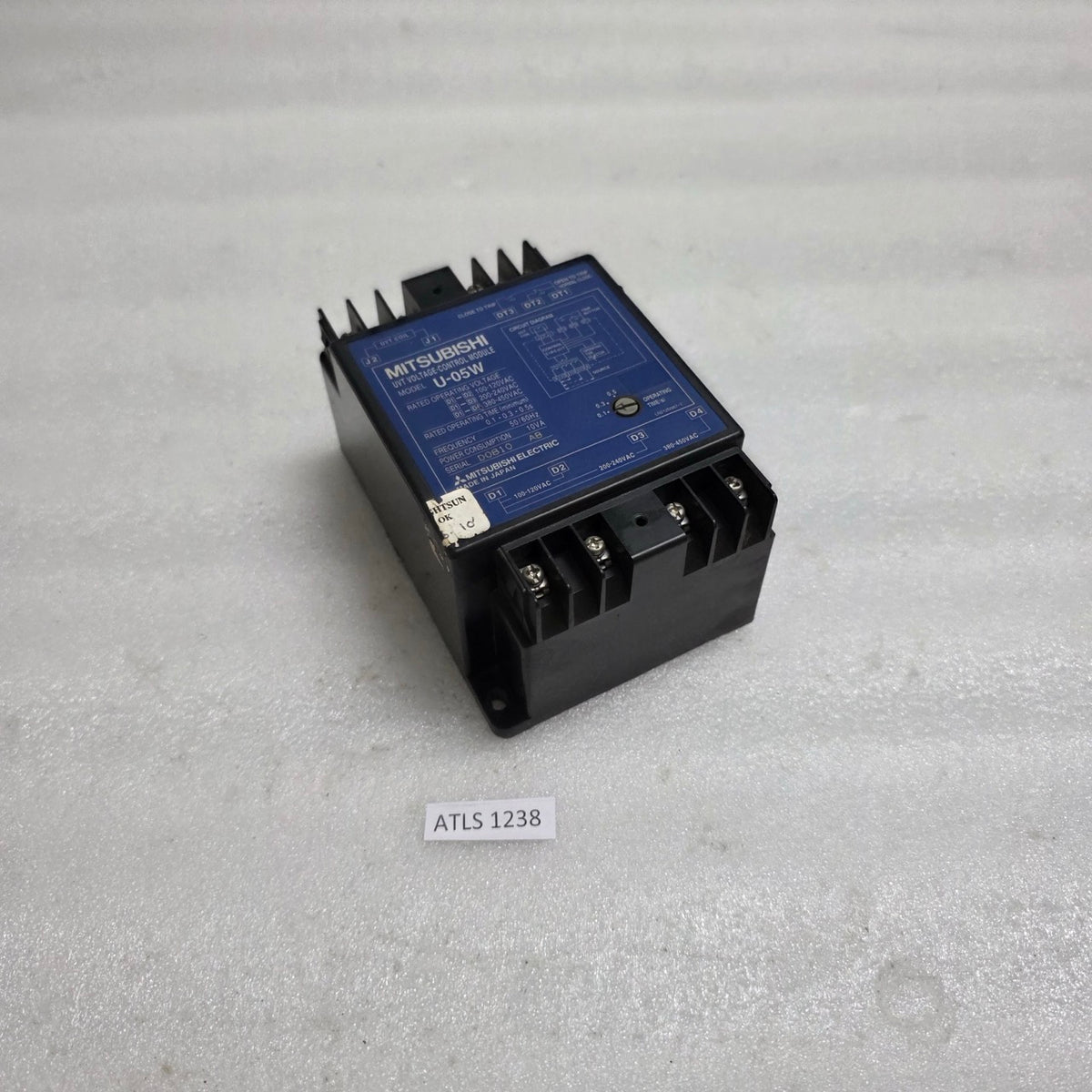 MITSUBISHI ELECTRIC U-05W UNDERVOLTAGE TRIP (UVT)