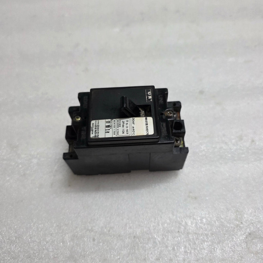 GOLDSTAR ABS 32C 2-POLE CIRCUIT BREAKER 10A 5-3-923
