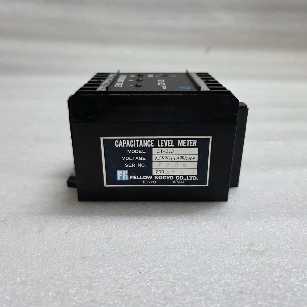 FELLOW KOGYO CT-2.3 CAPACITANCE LEVEL METER / LEVEL CONTROLLER AC100/110V OR AC2
