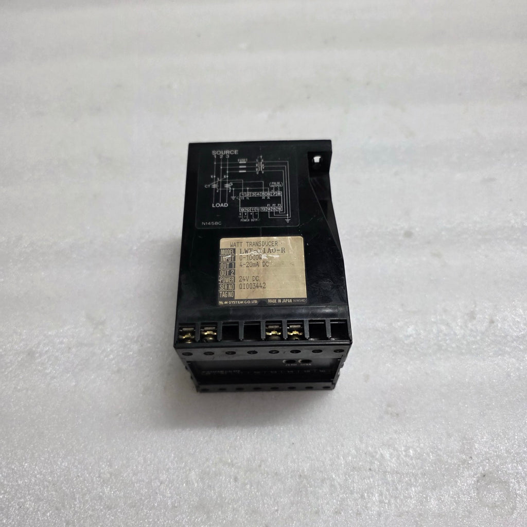 M-SYSTEM LWT-11A0-R WATT TRANSDUCER / POWER TRANSDUCER 0-1000W