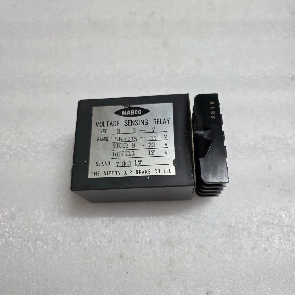 NABCO 3 3~7 VOLTAGE SENSING RELAY THE NIPPON AIR BRAKE