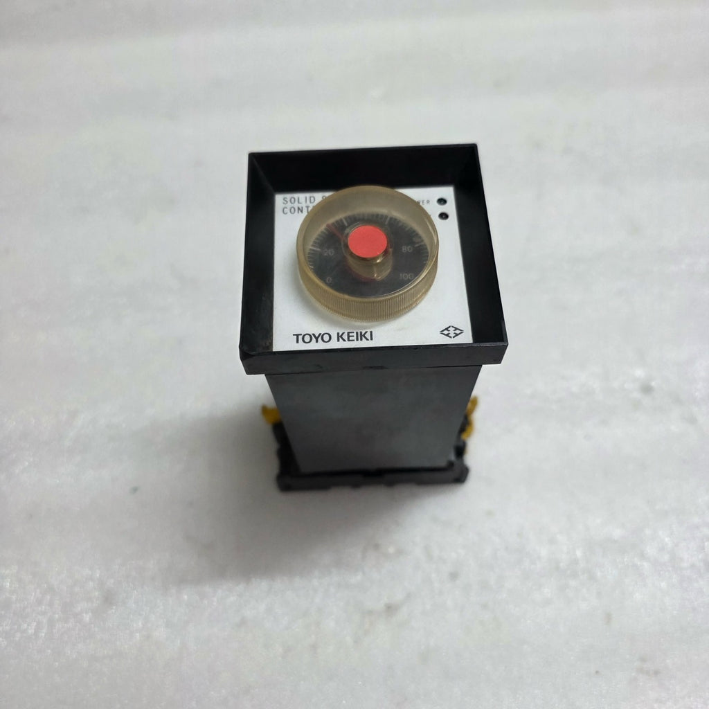 TOYO KEIKI AS-62-H SOLID STATE CONTROLLER / CURRENT RELAY AC 100/110V OR AC 200/