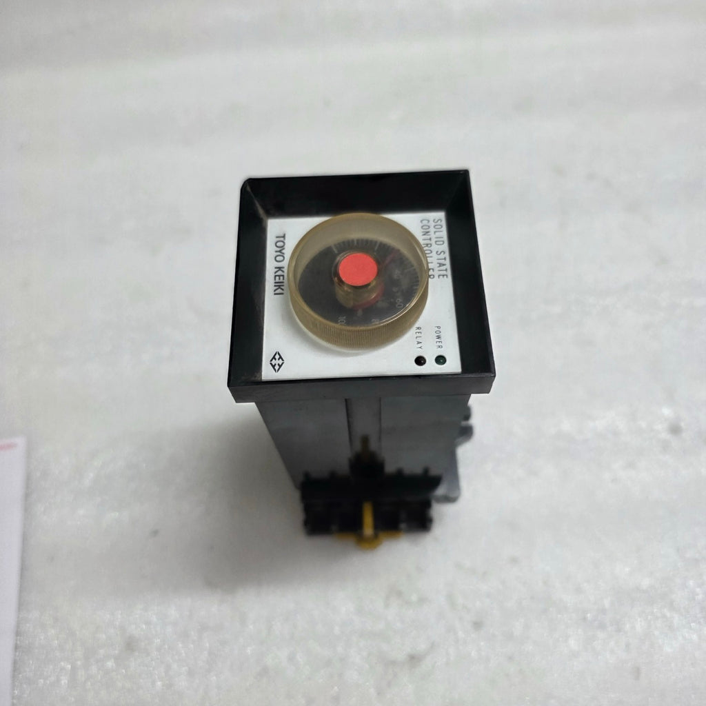 TOYO KEIKI AS-62-H SOLID STATE CONTROLLER / CURRENT RELAY AC 100/110V OR AC 200/