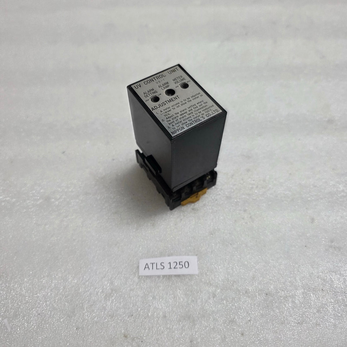 NIPPON CONTROLS US-1 UV CONTROL UNIT / CONTROL UNIT