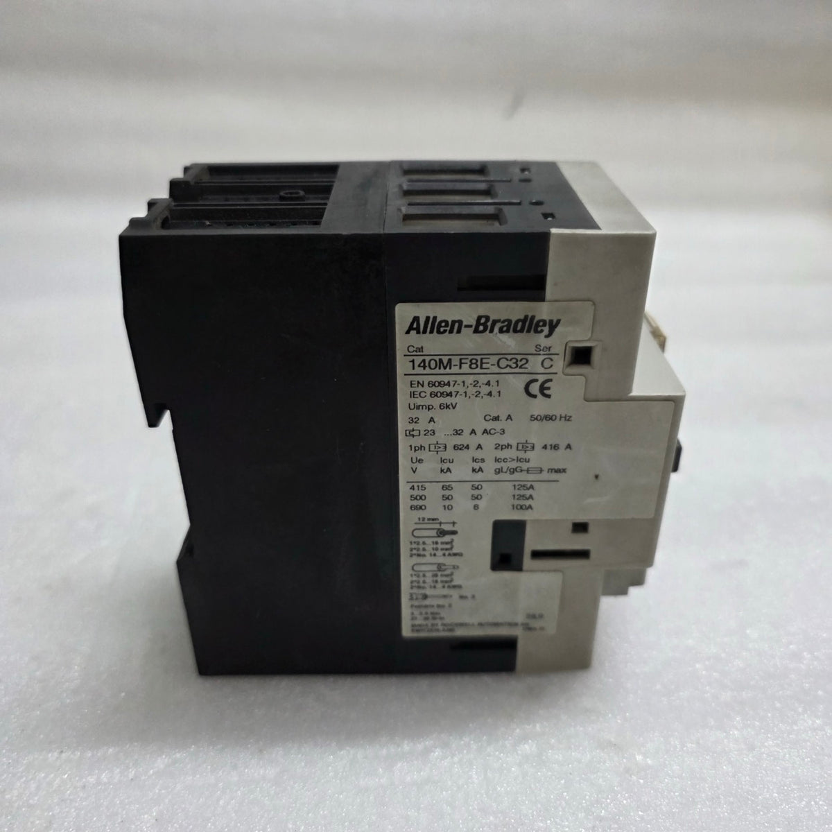ALLEN-BRADLEY CAT 140M-F8E-C32 SER C MOTOR PROTECTION CIRCUIT BREAKER 23-32A