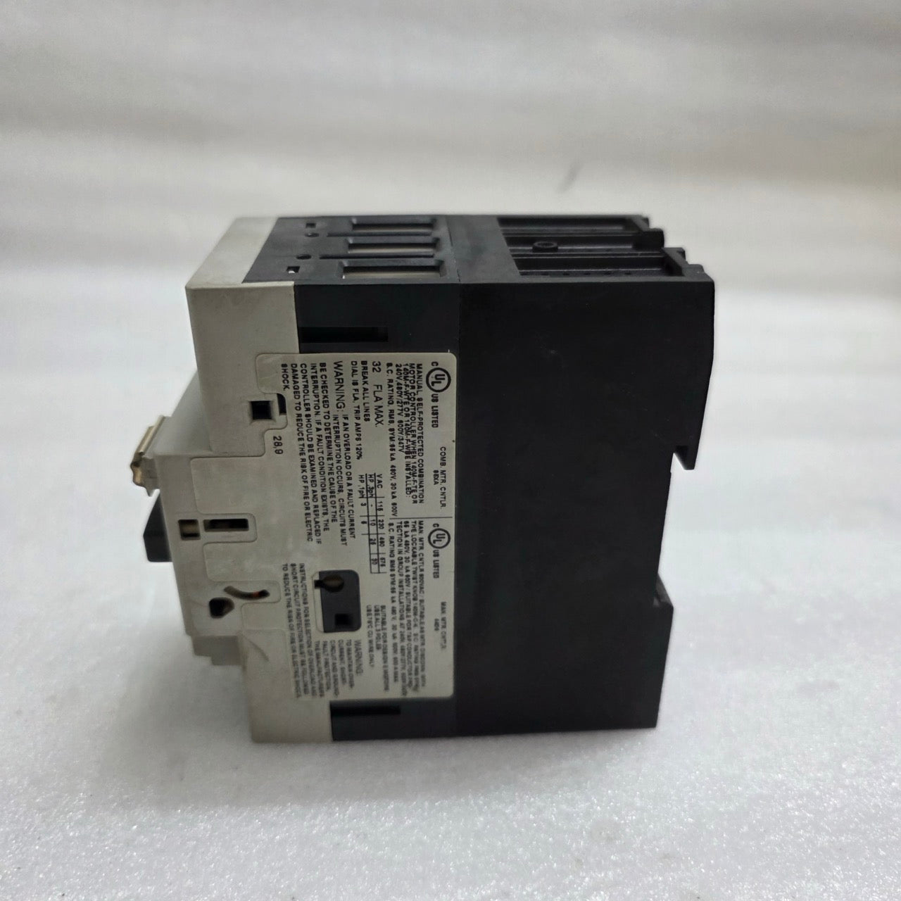 ALLEN-BRADLEY CAT 140M-F8E-C32 SER C MOTOR PROTECTION CIRCUIT BREAKER 23-32A