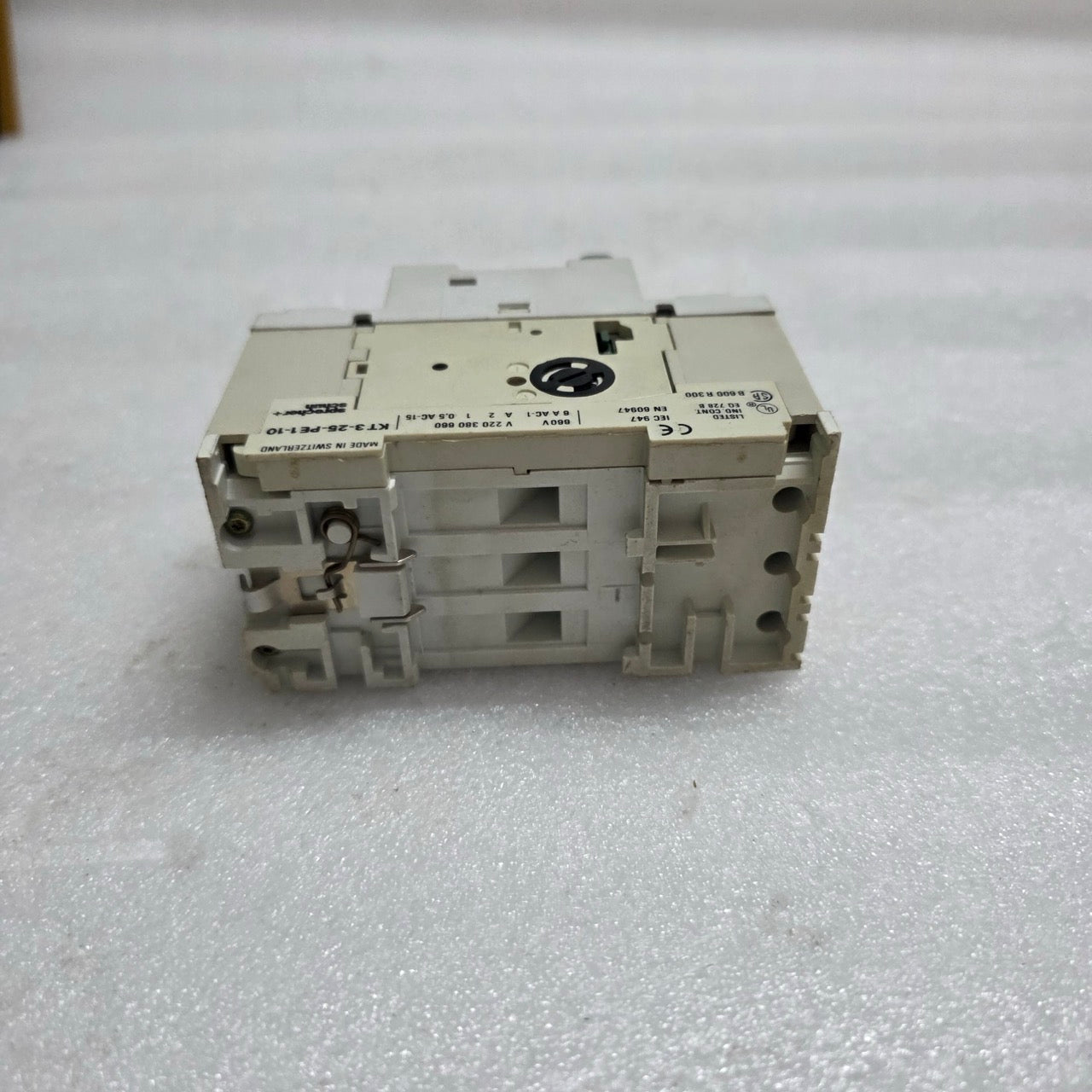 4 UNIT X SPRECHER+SCHUH KTA 3-25 MANUAL MOTOR STARTER 1.6-2.5 A LOT OF 4