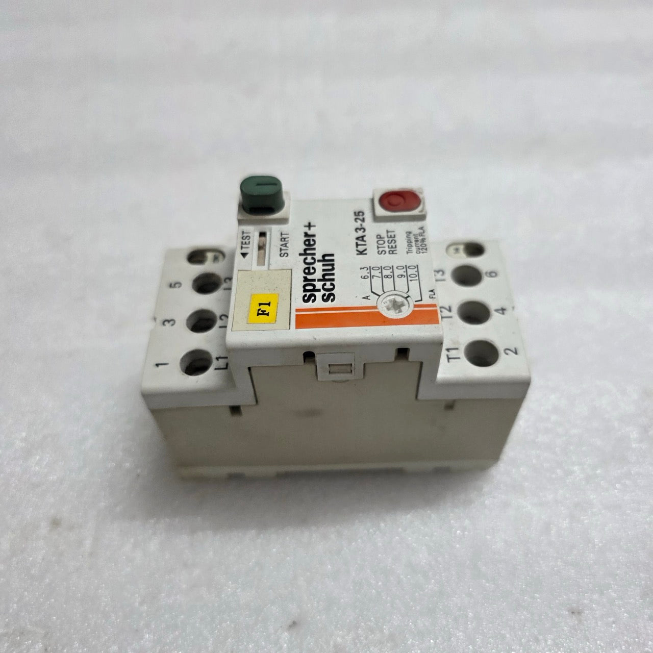 SPRECHER+SCHUH KTA 3-25 MANUAL MOTOR STARTER 6.3-10 A