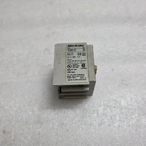2 UNIT X ALLEN BRADLEY CAT 100-F SER B AUXILIARY CONTACT BLOCK LOT OF 2 UNIT