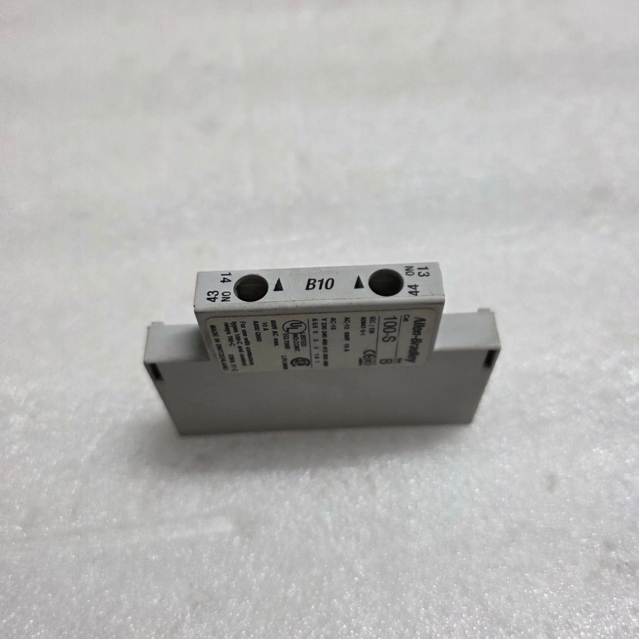 5 UNIT X ALLEN BRADLEY CAT 100-S SER B AUXILIARY CONTACT LOT OF 5 UNIT