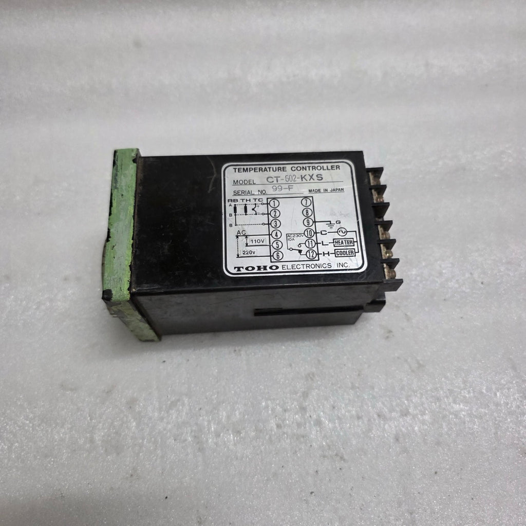 TOHO CT-602-KXS TEMPERATURE CONTROLLER110-220VAC