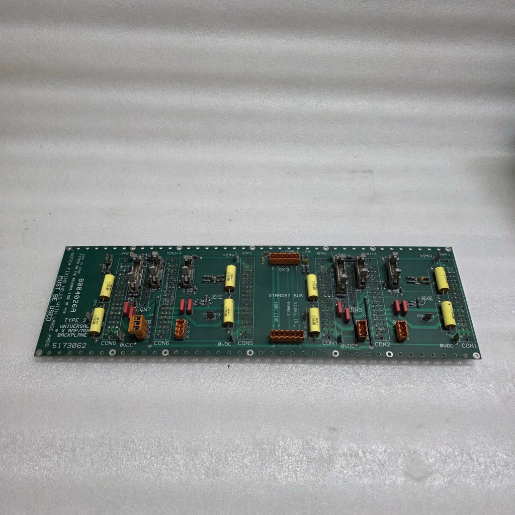 UNIVERSAL 4 X AMP/MON BACKPLANE 5173062 8004026A