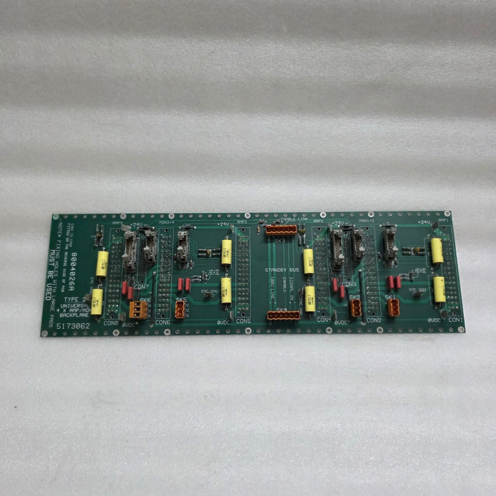 UNIVERSAL 4 X AMP/MON BACKPLANE 5173062 8004026A