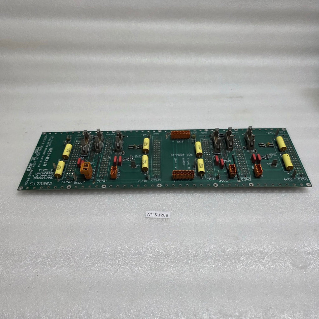 UNIVERSAL 4 X AMP/MON BACKPLANE 5173062 8004026A