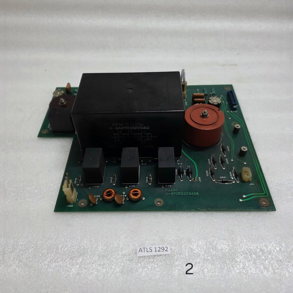 JRC PC230 CONTROL BOARD H-6PCRD00343B CHF-7