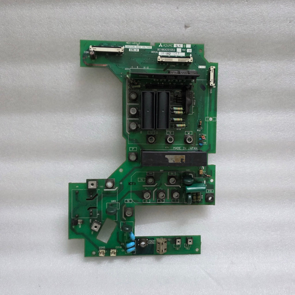 MITSUBISHI MEC-40V-0 CONTROL BOARD BC186A201G52 REV B