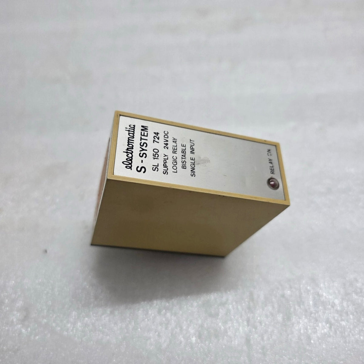 ELECTROMATIC S-SYSTEM SL 150 724 LOGIC RELAY BISTABLE SINGLE INPUT 24VDC