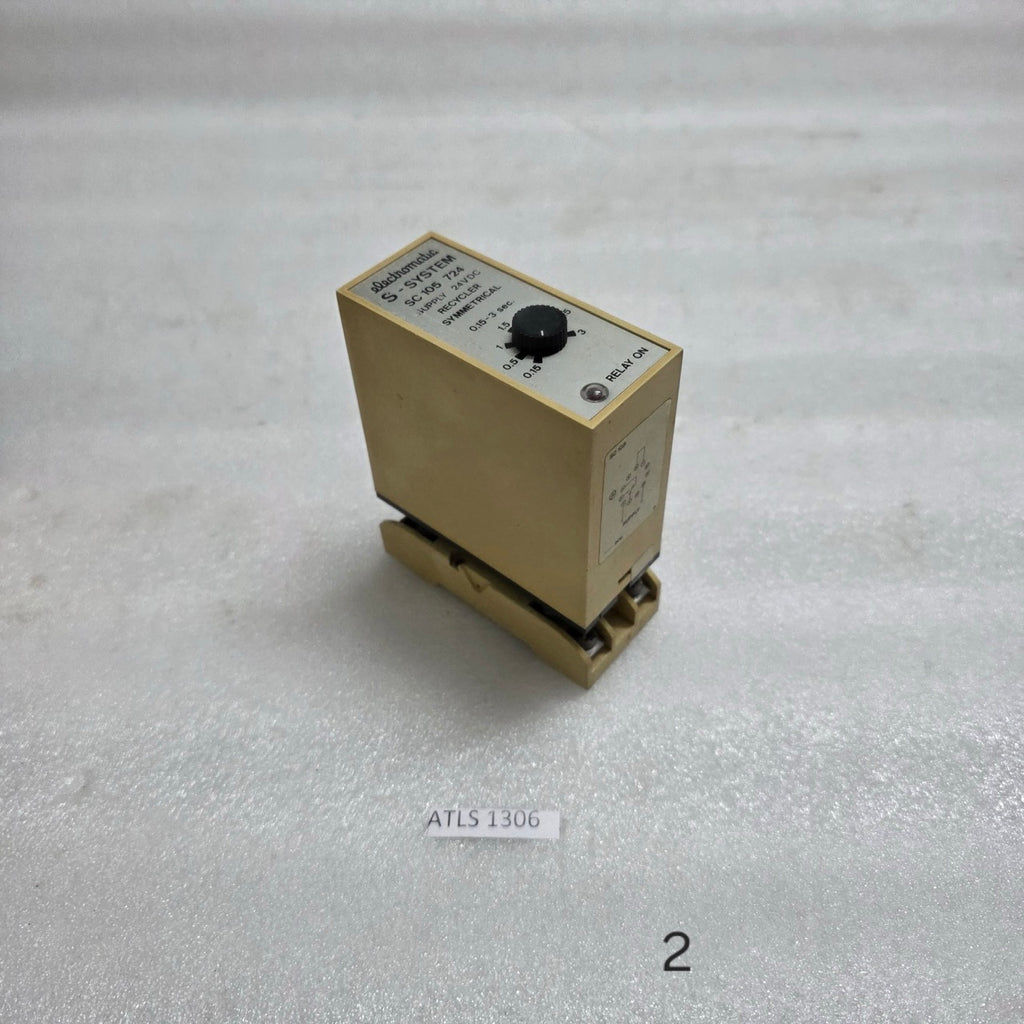 ELECTROMATIC SC 105 724 RECYCLER (SYMMETRICAL FLASHER) TIMER RELAY 24VDC