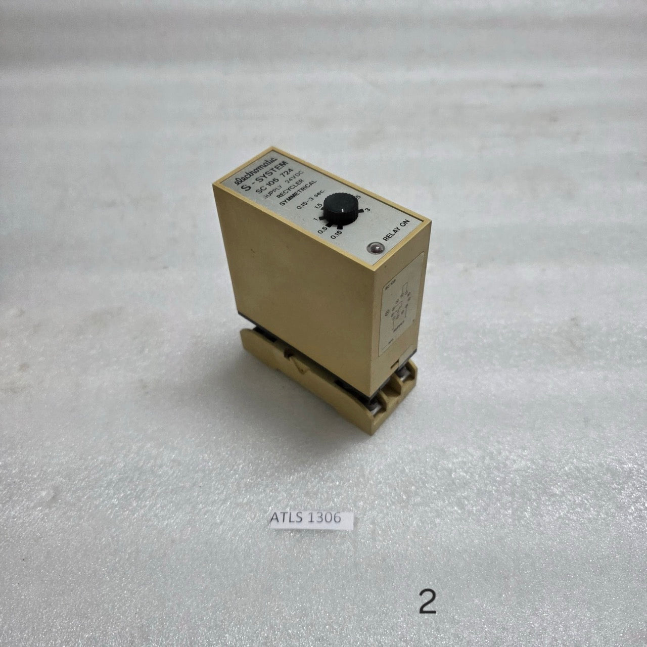 ELECTROMATIC SC 105 724 RECYCLER (SYMMETRICAL FLASHER) TIMER RELAY 24VDC